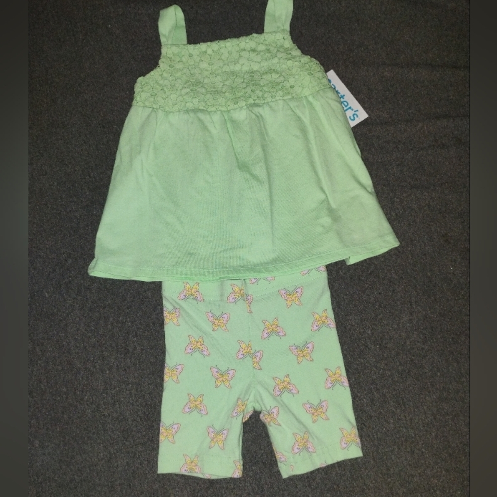 Green Kids Butterfly Outfit